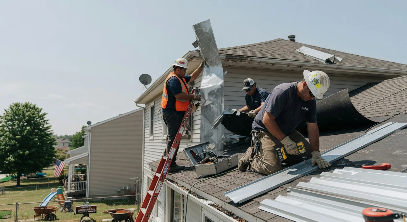 Metal Roof Repair in Robertsdale, PA